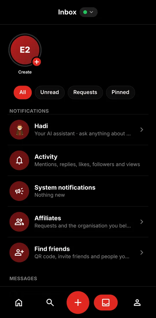 Stories are now in your Inbox – Now